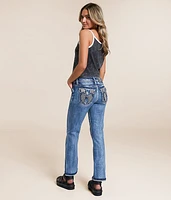 Miss Me Mid-Rise Cropped Straight Stretch Jean