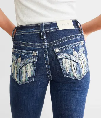 Miss Me Mid-Rise Ankle Skinny Stretch Jean