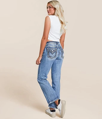 Miss Me Universal Cropped Straight Stretch Jean