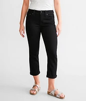 Miss Me Curvy Cuffed Stretch Capri Jean