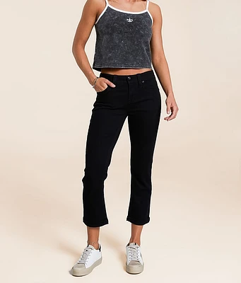 Miss Me Mid-Rise Capri Stretch Jean