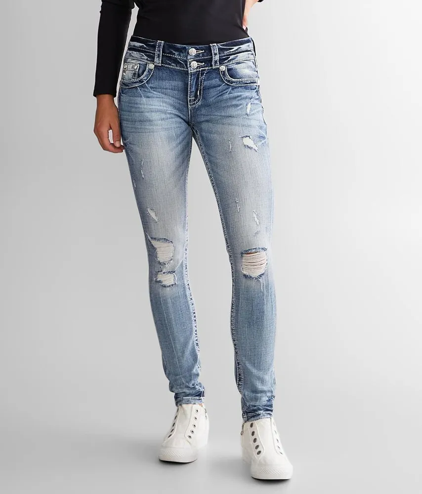 Low Rise Skinny Stretch Jean