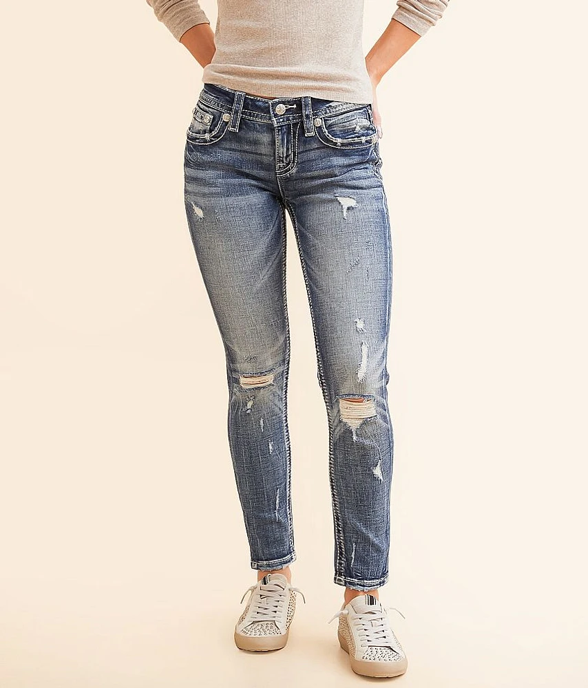 Low Rise Ankle Skinny Stretch Jean