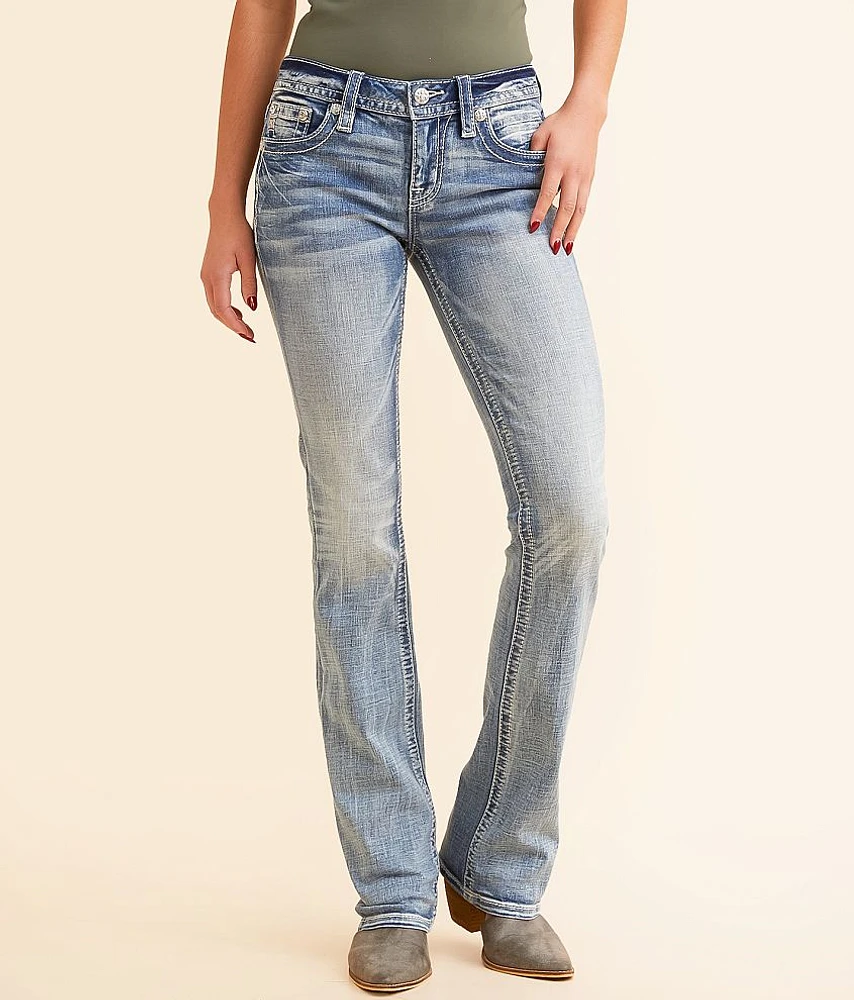 Miss Me Low-Rise Tailored Boot Stretch Jean