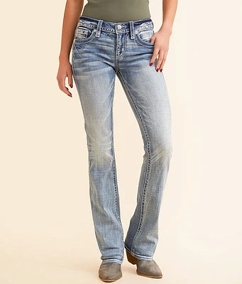 Miss Me Low-Rise Tailored Boot Stretch Jean