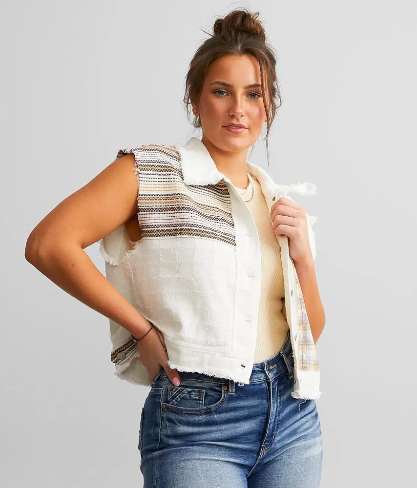 Patchworks Hooded Vest