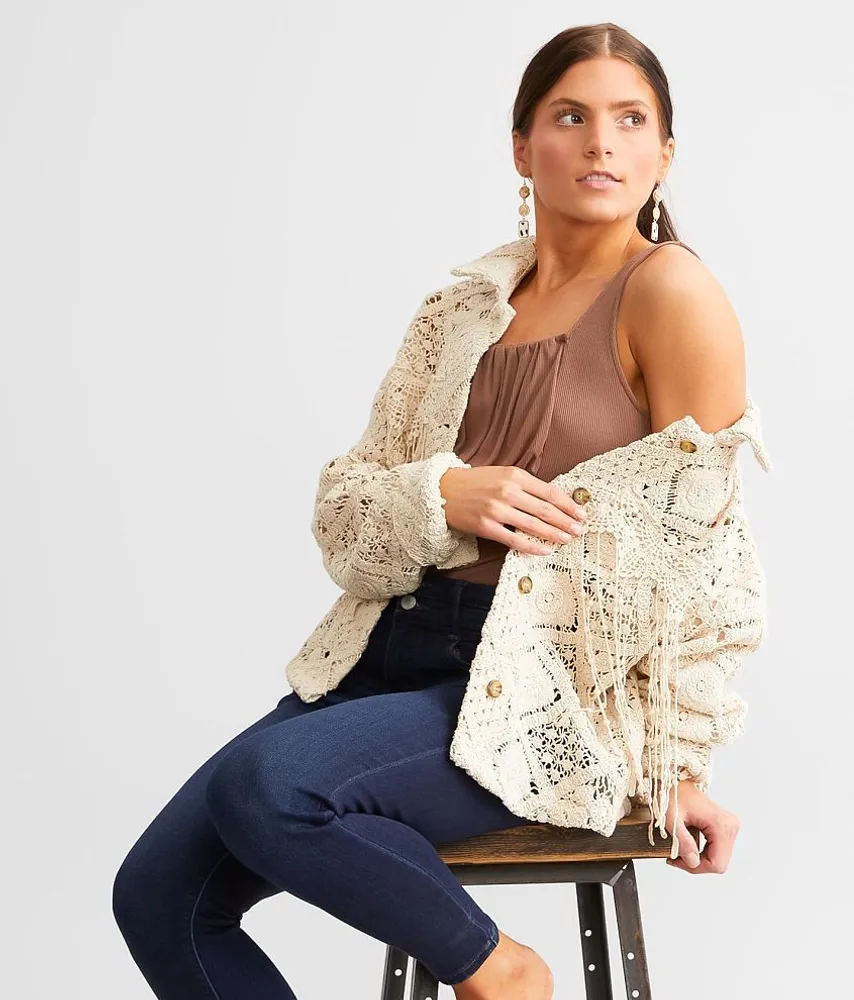Macrame Crochet Jacket