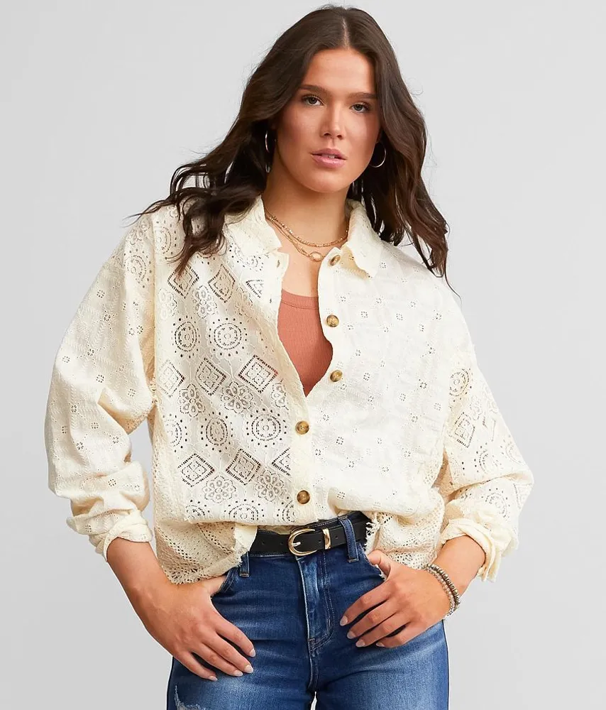 Crochet Lace Blouse
