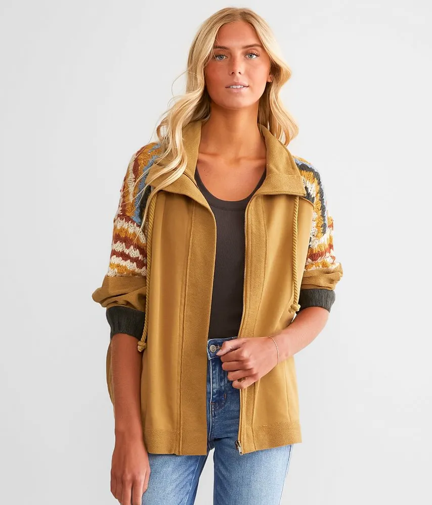 Pieced Crochet Jacket