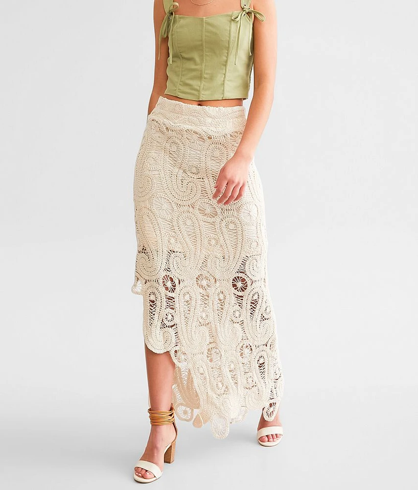 Crochet Maxi Skirt