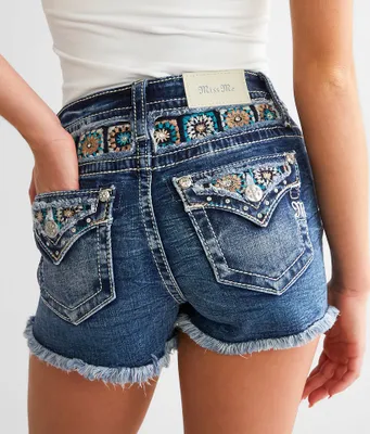 Miss Me High Rise Stretch Short