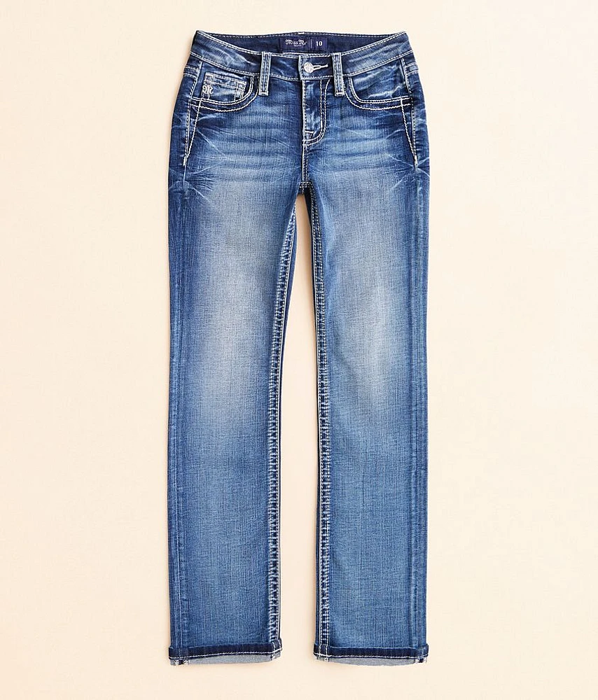 Girls - Miss Me Mid-Rise Straight Stretch Cuffed Jean