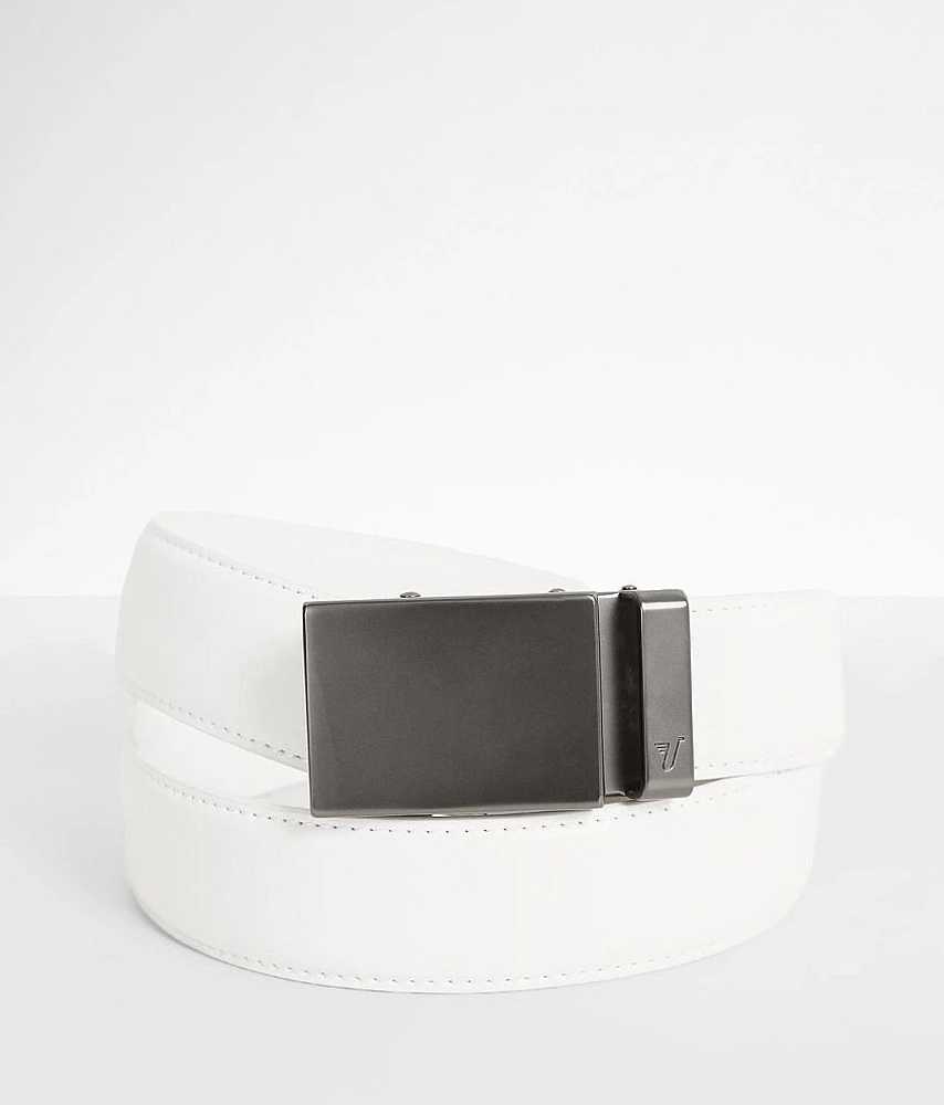 Gunmetal Leather Belt