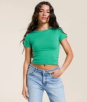 FITZ + EDDI Seamless Cropped T-Shirt