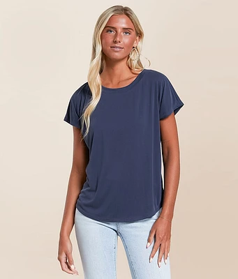Daytrip Ribbed Dolman Top