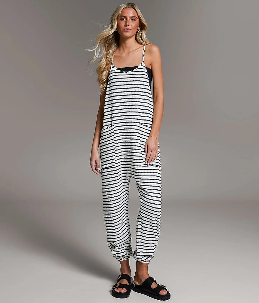 Striped Jumpsuit