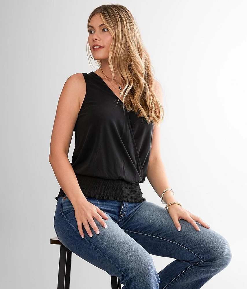 Surplice Tank Top