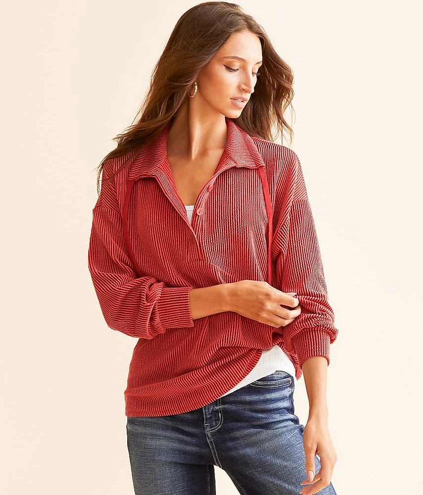Textured Henley