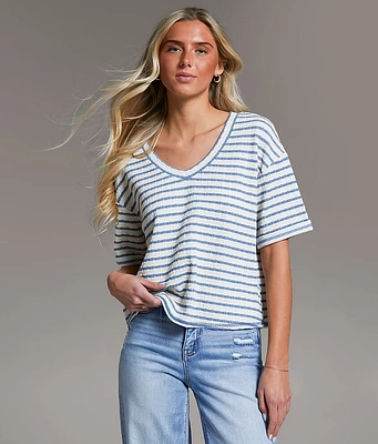 BKE Striped Knit Top