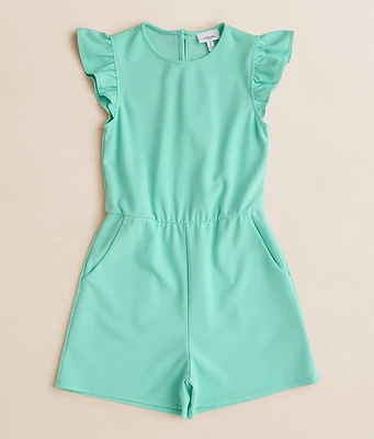 Girls - Willow & Root Ruffle Romper