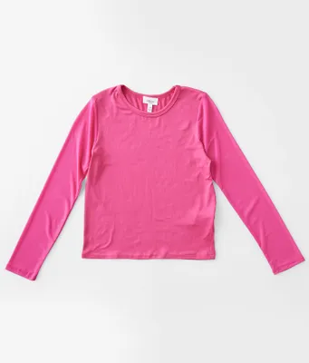 Girls - Willow & Root Mesh Sleeve Top