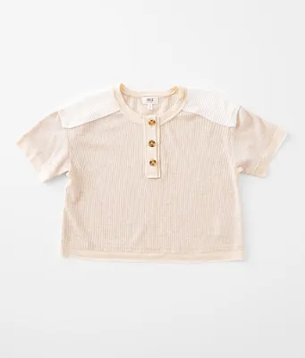 Girls - BKE Waffle Henley