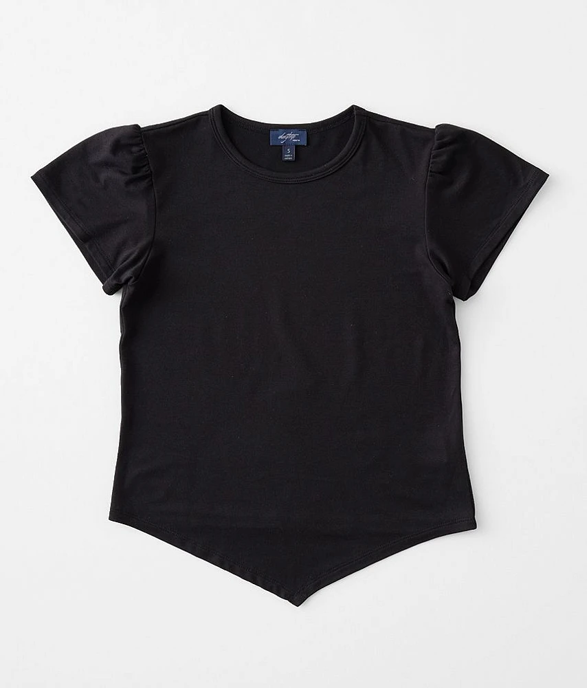 Girls - Handkerchief Hem Top