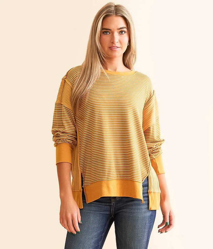 Striped Knit Top