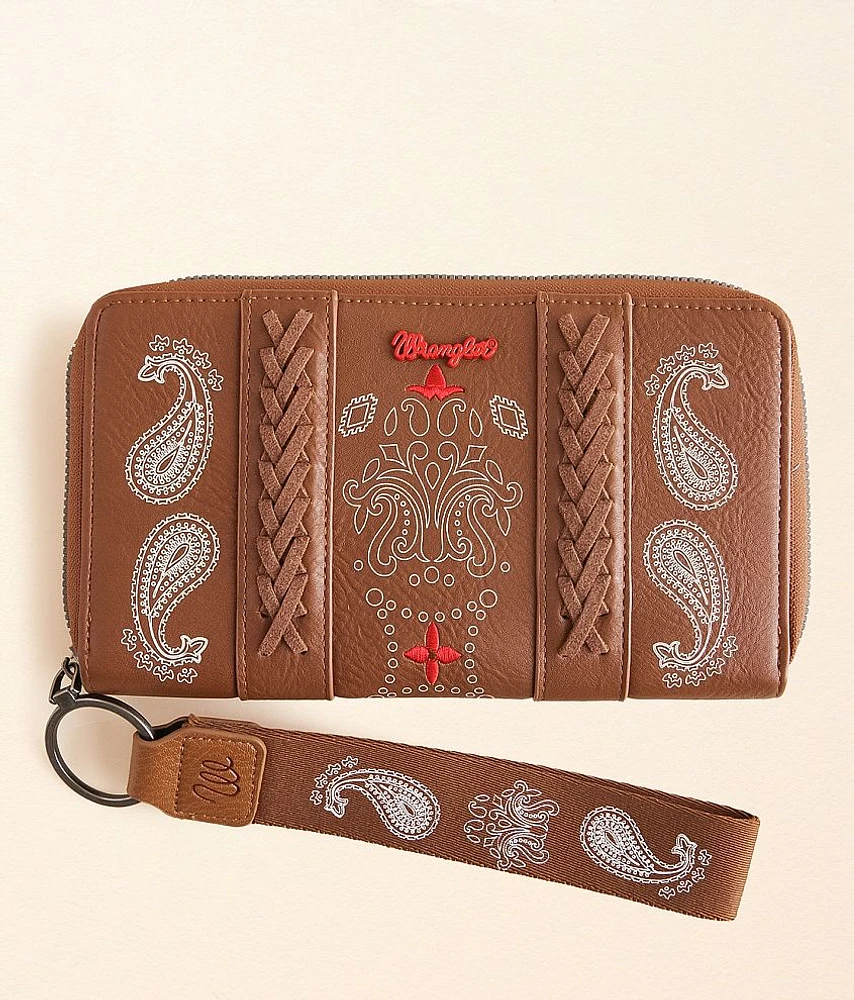 Paisley Print Wallet