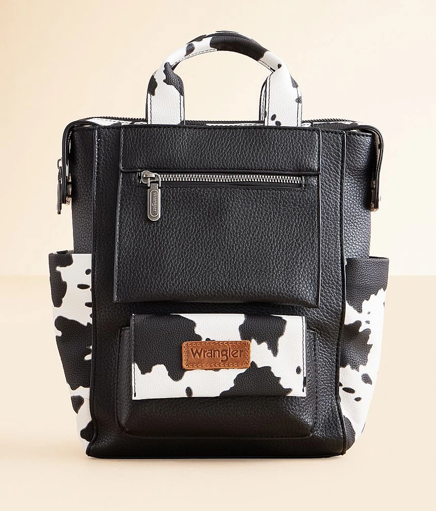Cow Print Backpack