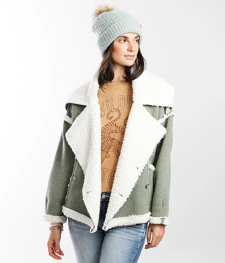 Oversized Knit Jacket