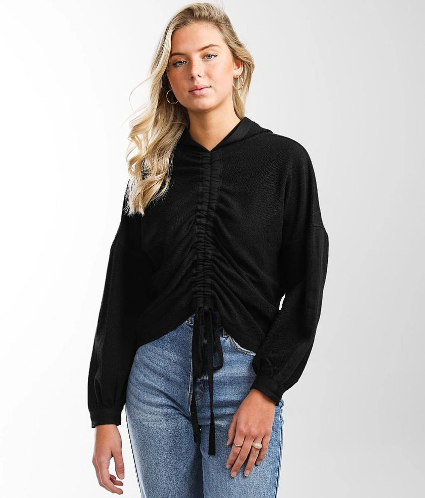Cinch Tie Hoodie