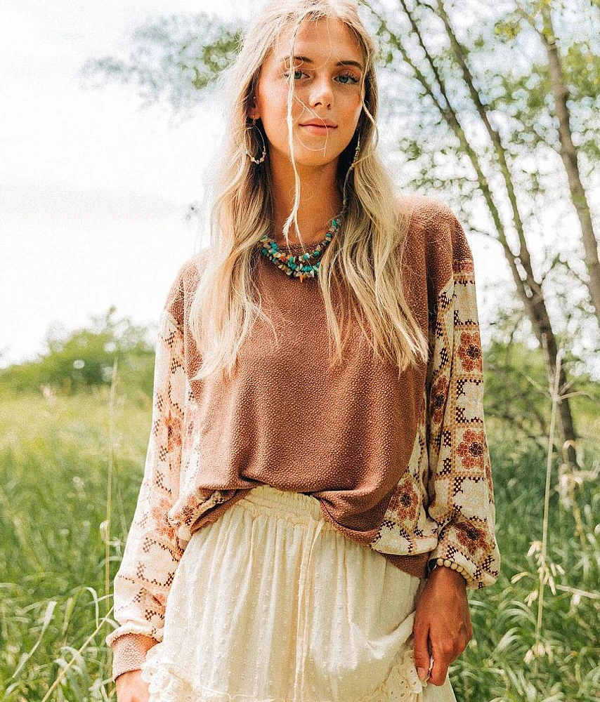 Nubby Dolman Top