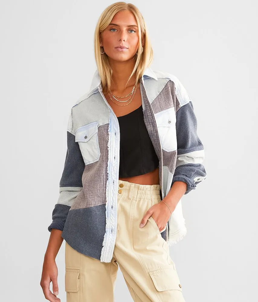 Patchworks Chambray Shirt