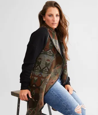 BKE Aztec Flyaway Vest