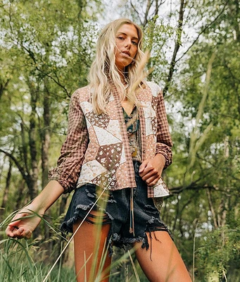 Gimmicks Patchwork Quilted Shirt