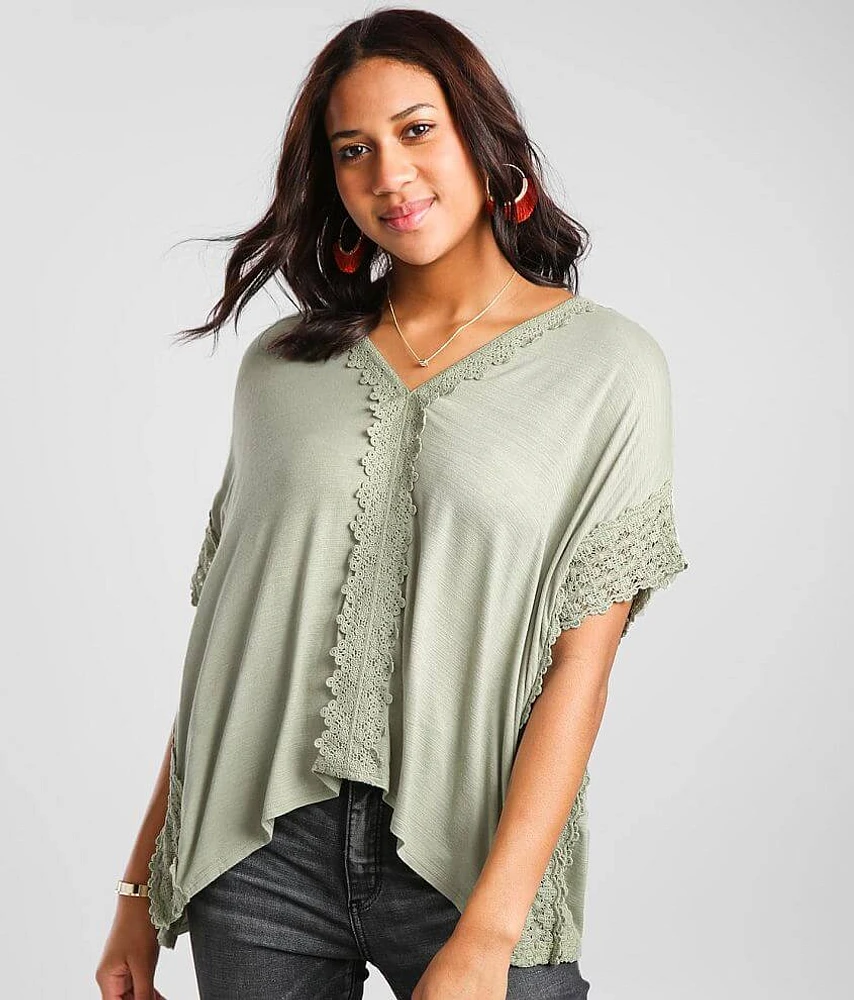 Lace Applique Top