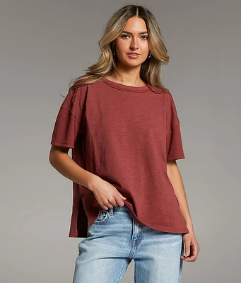 BKE Washed Slub Knit T-Shirt