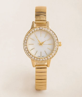 A.N. Enterprises Glitz Round Watch