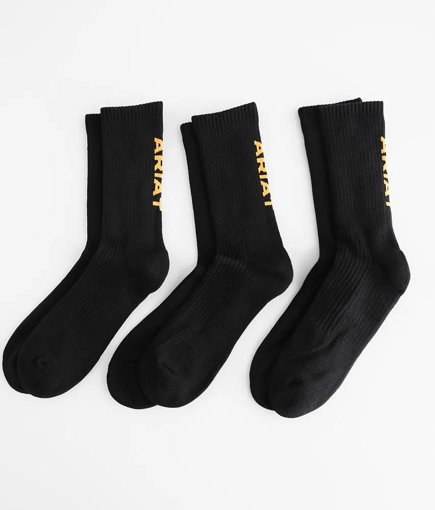 Ariat 3 Pack Performance Work Socks