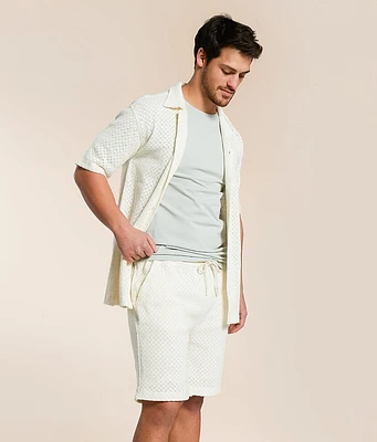 Fried Waters Crochet Shirt
