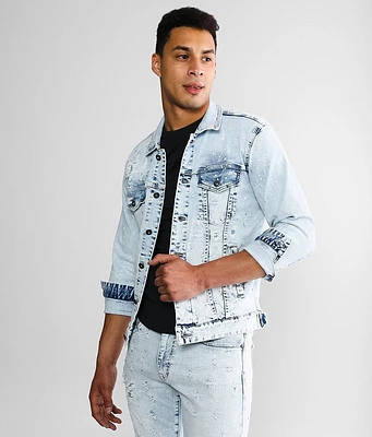 Smoke Rise Grenada Denim Stretch Jacket