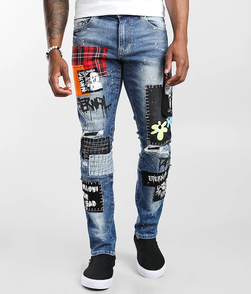 Smoke Rise Belfast Taper Stretch Jean