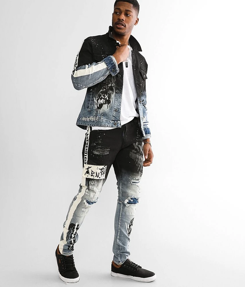 Gradient Taper Stretch Jean