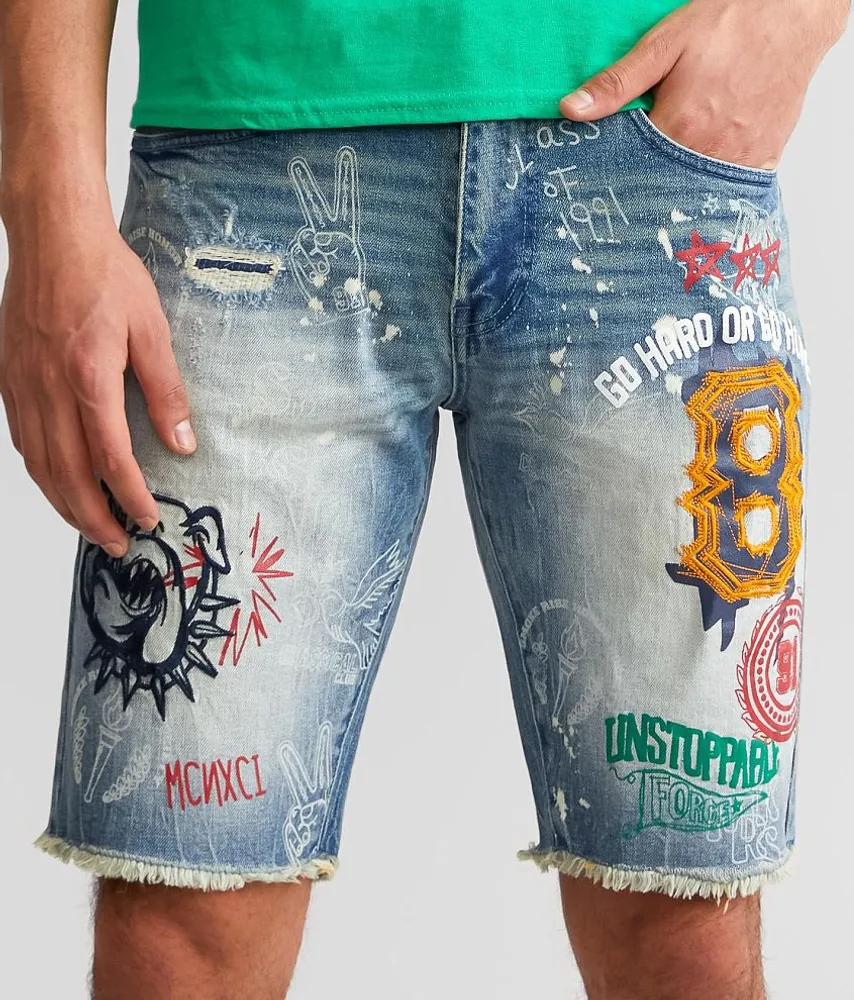 Denim Stretch Short