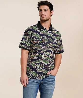 Devereux Golf Tiger Camo Performance Polo