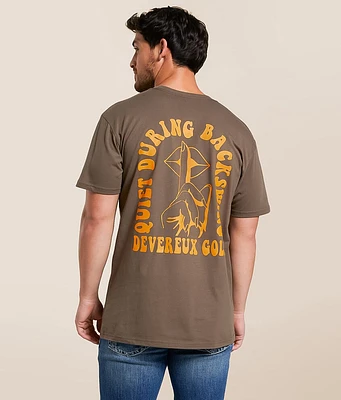 Devereux Golf Quiet On The Backswing T-Shirt