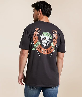Devereux Golf Skull & Horseshoes T-Shirt
