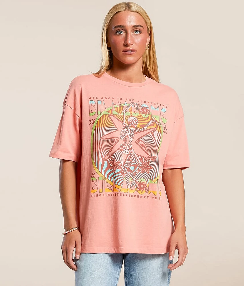 Billabong Crazy Town Oversized T-Shirt