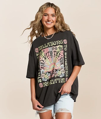 Billabong Groovy Sunrise Oversized T-Shirt